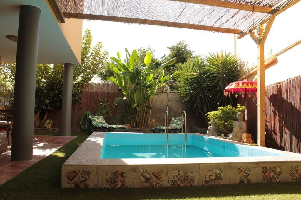 Villa Casa Con Piscina En El Centro Los Llanos De Aridane Exterior foto